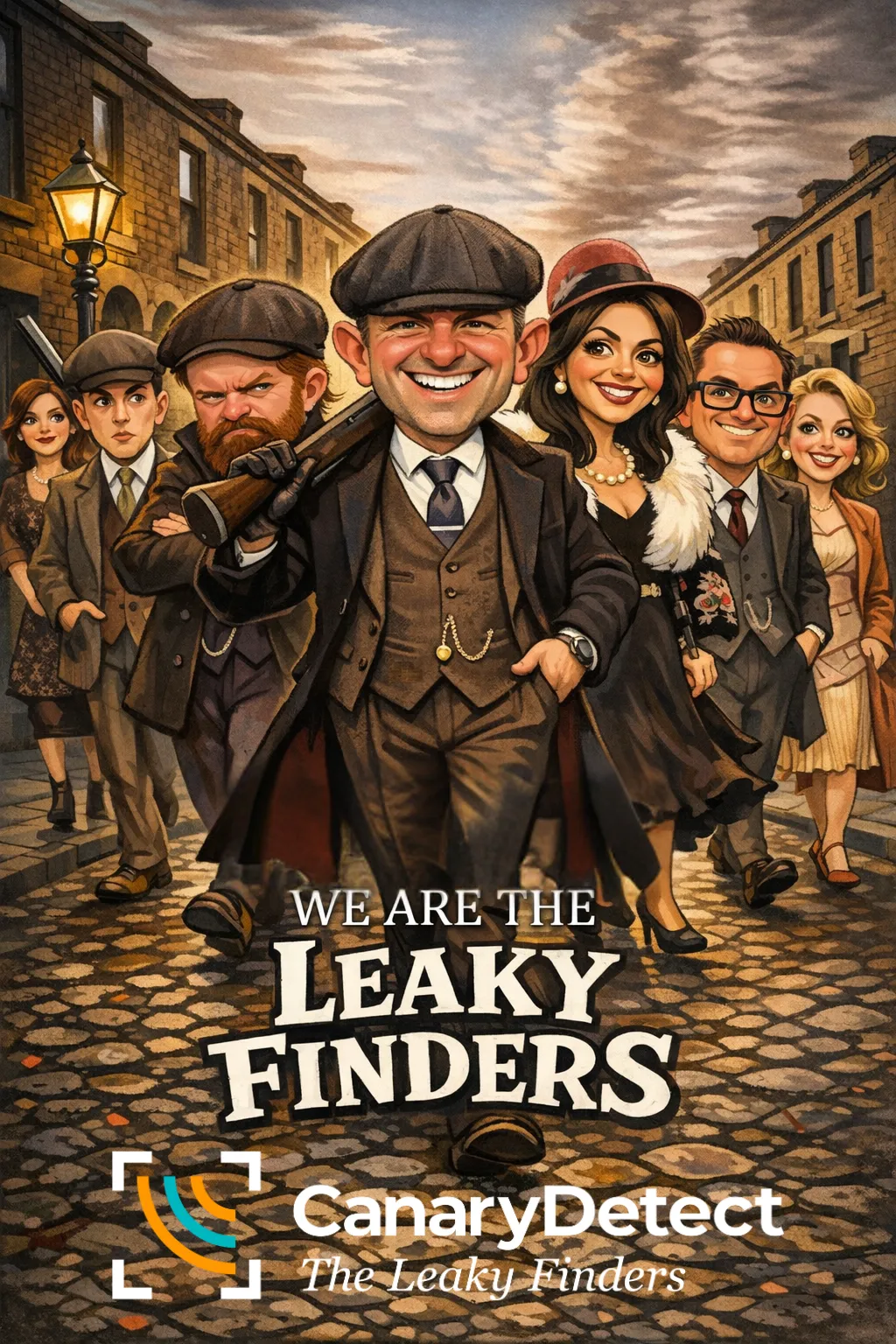 The Leaky Finders team - We Are The Leaky Finders
