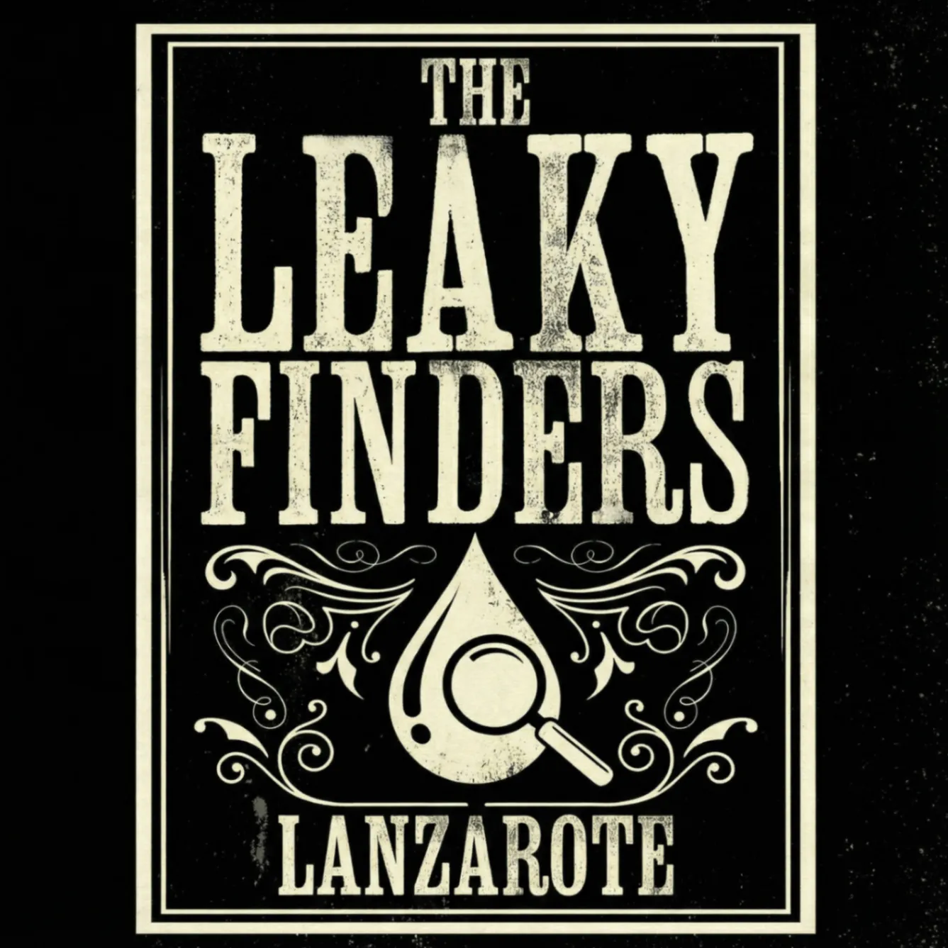 Logo The Leaky Finders - Especialistas en detección de fugas de agua en Lanzarote